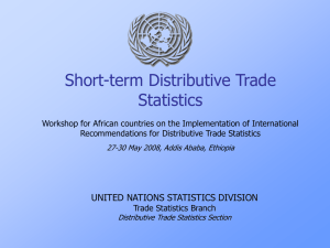 Short-term Distributive Trade Statistics