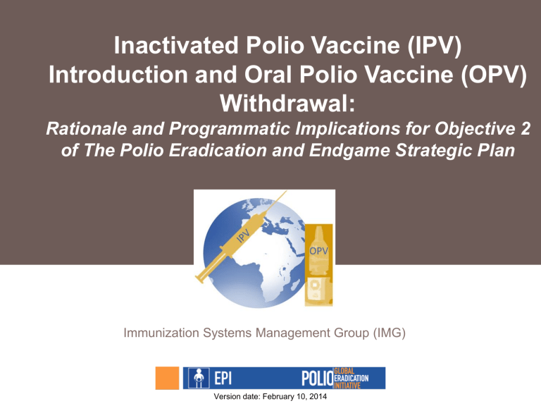 Vaccine ipv Inactivated Polio