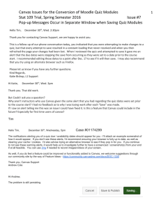 Canvas Issues for the Conversion of Moodle Quiz Modules  Issue #7