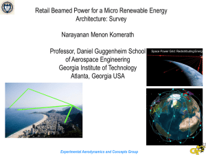 Retail Beamed Power for a Micro Renewable Energy Architecture: Survey