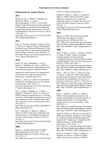 Publications for Antony Basten  2013