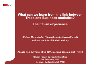 What can we learn from the link between The Italian experience