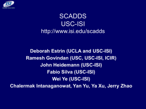SCADDS USC-ISI