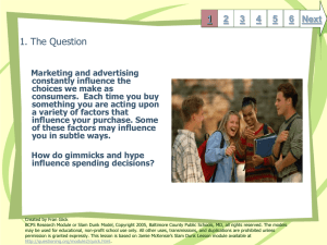 1. The Question 1 2 3