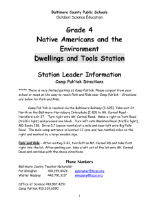 Grade 4 Native Americans and the Environment Dwellings and Tools Station