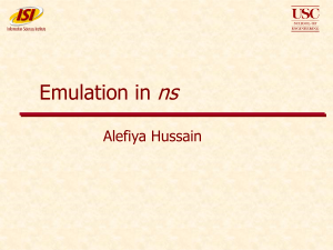 ns Emulation in Alefiya Hussain