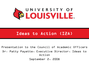 Ideas to Action (I2A)