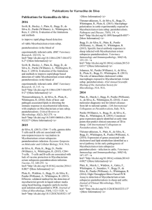 Publications for Kumudika de Silva  2016