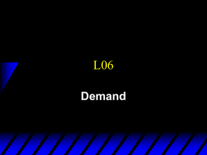 L06 Demand