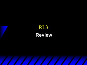 RL3 Review