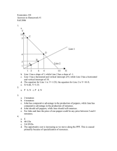 Economics 101 Answers to Homework #1 Fall 2006
