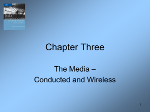 Chapter Three – The Media Conducted and Wireless