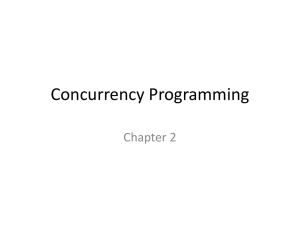 Concurrency Programming Chapter 2