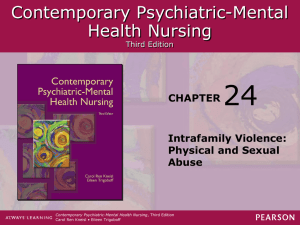 24 Contemporary Psychiatric-Mental Health Nursing CHAPTER