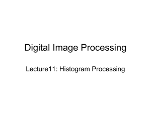 Digital Image Processing Lecture11: Histogram Processing