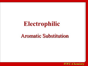 Electrophilic Aromatic Substitution WWU-Chemistry