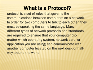 What is a Protocol?