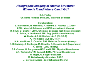Holographic Imaging of Atomic Structure: