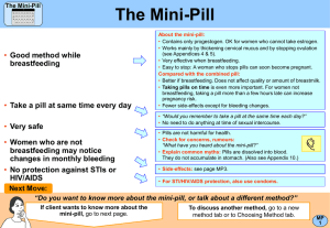 The Mini-Pill