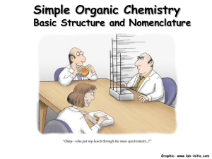 Simple Organic Chemistry Basic Structure and Nomenclature Graphic: www.lab-initio.com