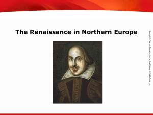 The Renaissance in Northern Europe