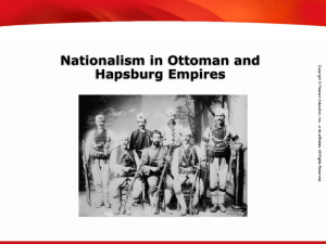 Nationalism in Ottoman and Hapsburg Empires