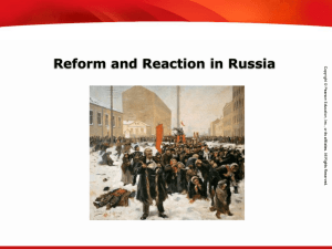 Reform and Reaction in Russia