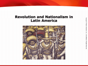 Revolution and Nationalism in Latin America