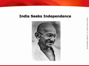 India Seeks Independence Calculate percent composition and empirical and molecular formulas.