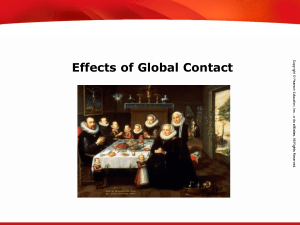 Effects of Global Contact