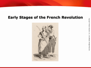 Early Stages of the French Revolution
