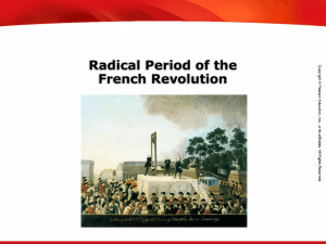 Radical Period of the French Revolution