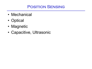 Position Sensing • Mechanical • Optical • Magnetic