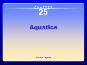 25 Aquatics C H A P T E R Monica Lepore