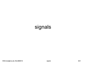 signals 16722   Mo:20090119 36+1