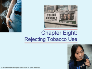 Chapter Eight: Rejecting Tobacco Use