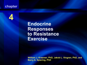 4 Endocrine Responses to Resistance