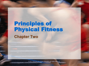 Principles of Physical Fitness Chapter Two