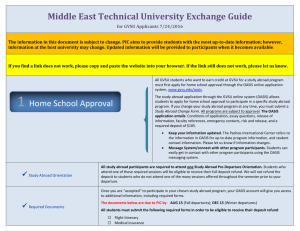 Middle East Technical University Exchange Guide