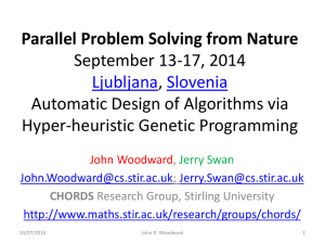 Parallel Problem Solving from Nature September 13-17, 2014 ,