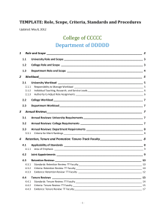 College of CCCCC  Department of DDDDD