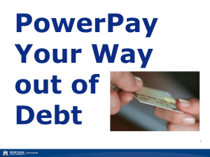 PowerPay Your Way out of Debt