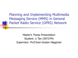 Planning and Implementing Multimedia Messaging Service (MMS) in General