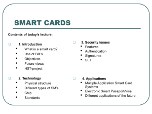 SMART CARDS •