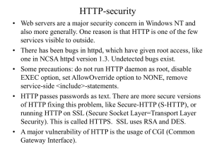 HTTP-security