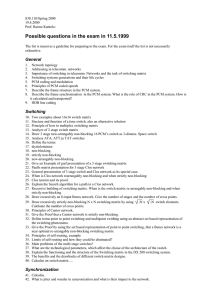 Possible questions in the exam in 11.5.1999