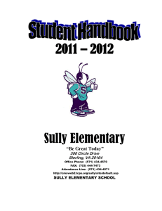 2011 – 2012 Sully Elementary