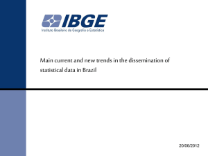 Main current and new trends in the dissemination of 20/06/2012