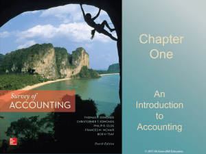 Chapter One An Introduction