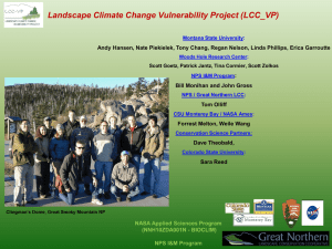 Landscape Climate Change Vulnerability Project (LCC_VP)